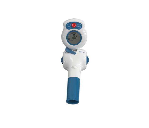 Electronic manometer with respiratory muscle trainer